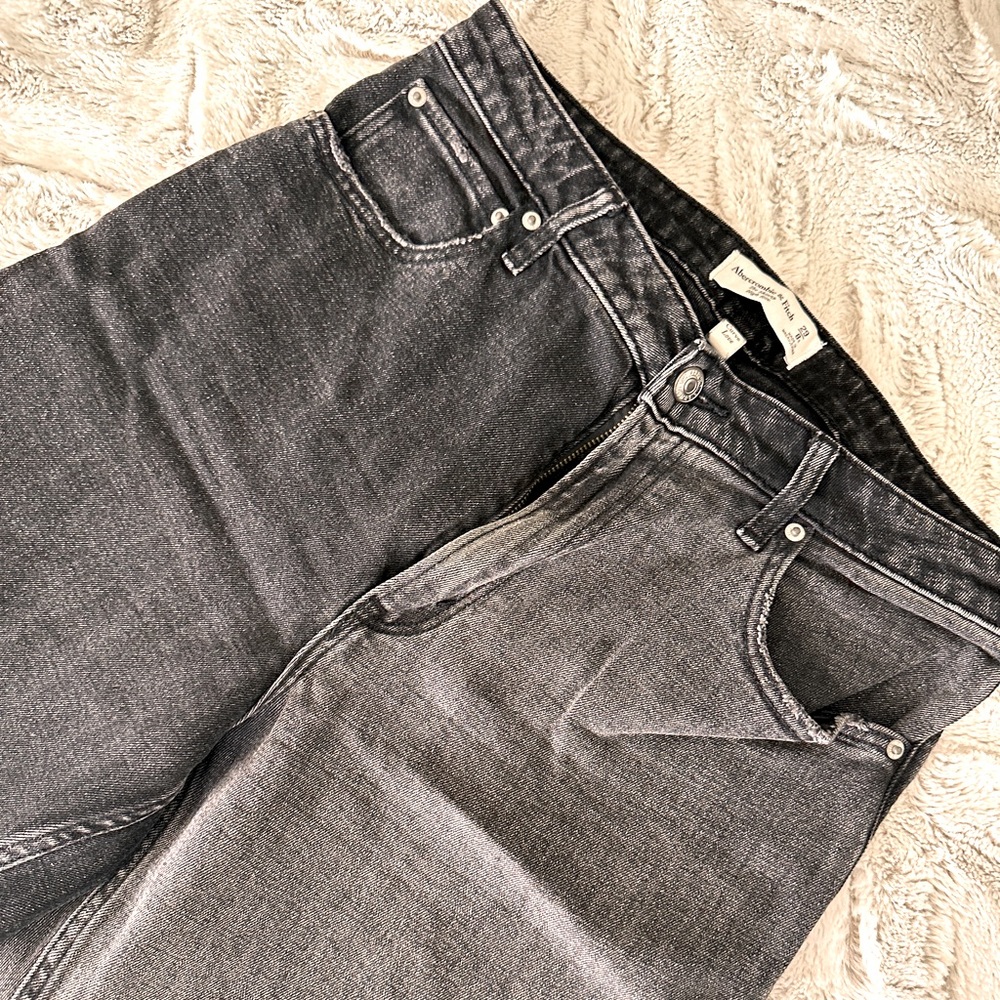 Abercrombie two tone skinny jeans